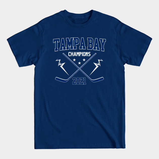 Discover Tampa Bay Champions 2021 - Tampa Bay Hockey - T-Shirt
