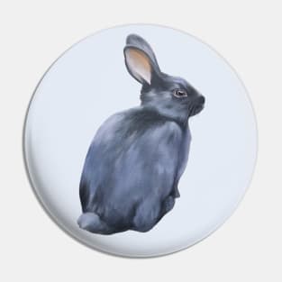 Black Rabbit Pin