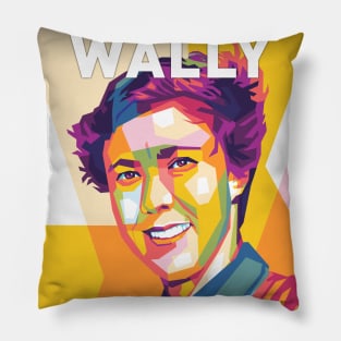 Wally funk Pillow