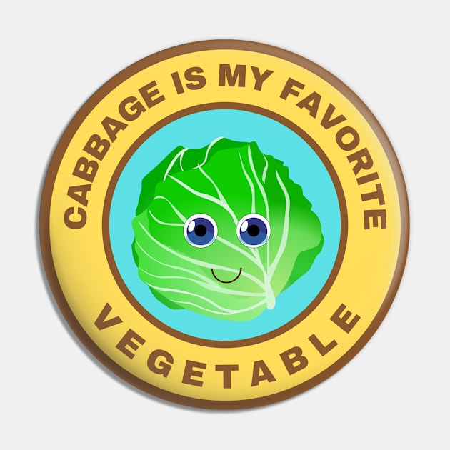 Cabbage is my favorite vegetable Pin by InspiredCreative