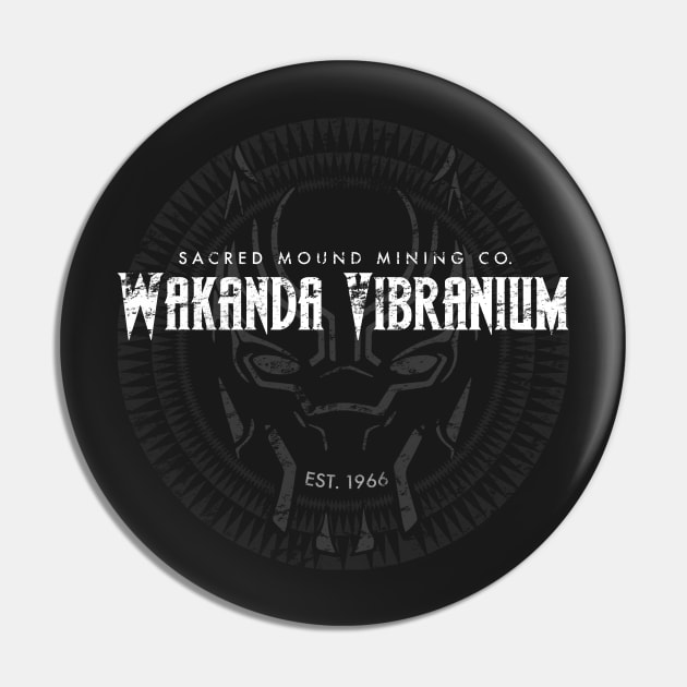 Wakanda Vibranium Pin by TailoredTees