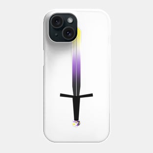 Nonbinary Sword Phone Case