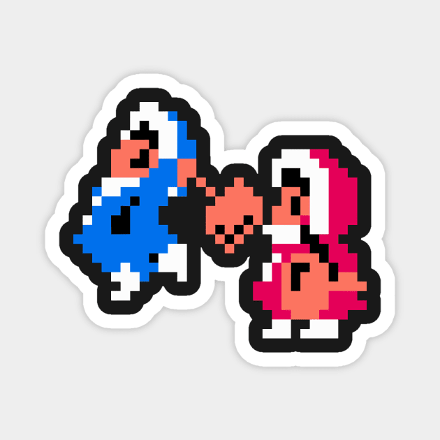 The Ice Climbers Magnet by Delsman35