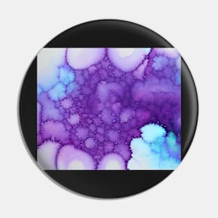 Purple Fractal Series Design 2 Pin