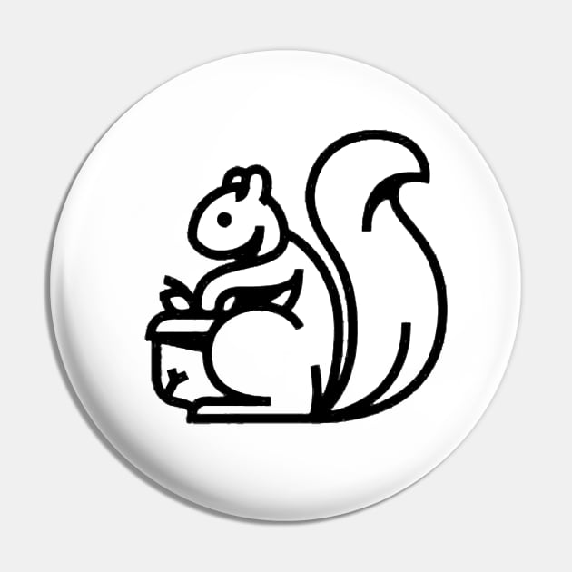 Squirrel Pin by ballhard