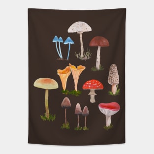 Mushrooms Tapestry