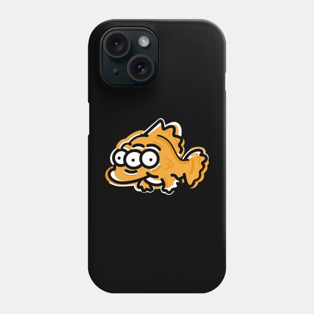 Three eyed fish minimalist Phone Case by By-Berto