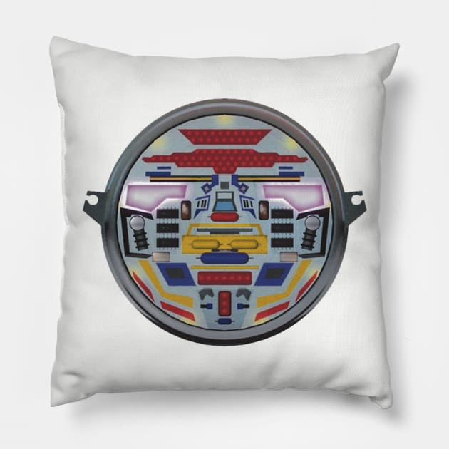 Theopolis Pillow by Atomic Luau Pop Emporium