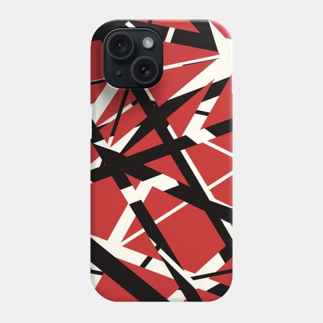 Frankenstrat Guitar Pattern Phone Case by Hornets Nest