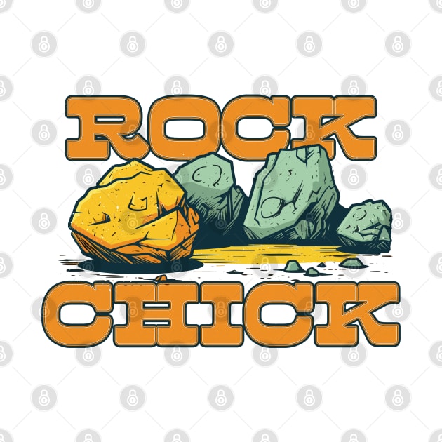 Rock Chick - Petrology/Geology Geek Design by DankFutura