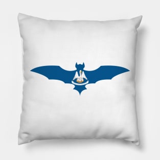 Louisiana Bat Flag Pillow