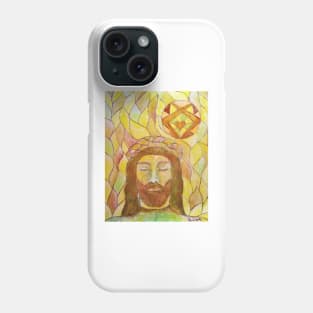 Ascended master Kuthumi - by Renate van Nijen Phone Case