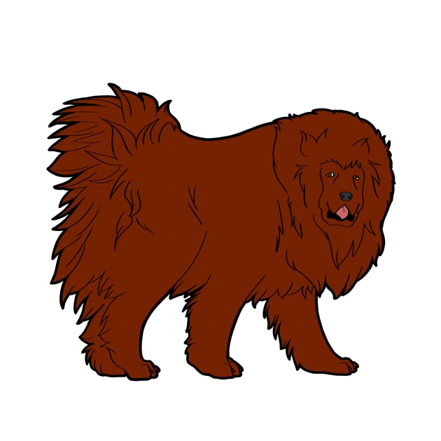 Tibetan Mastiff by Adastumae