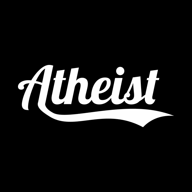 Atheist Typography For Atheism Lovers by Bhagila