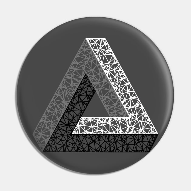 M. C. Escher Triangle Pin by TRIME