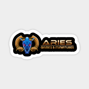 Aries Wide Logo Magnet