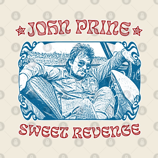 John Prine \/\/\/\ Retro 70s Style Fan Art Design by DankFutura