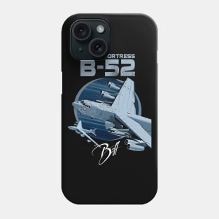 B-52 Stratofortress U.S. long-range heavy bomber Phone Case