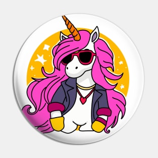 modern unicorn Pin