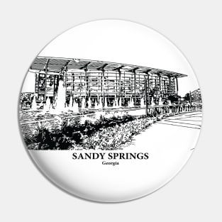 Sandy Springs - Georgia Pin