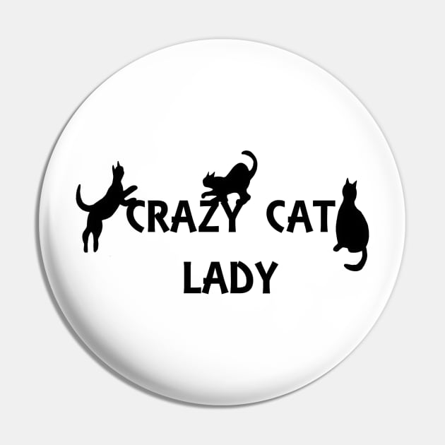 Crazy Cat Lady Pin by imphavok