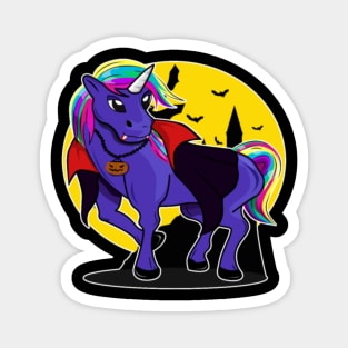 Halloween Unicorn- Magnet