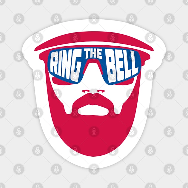 Ring The Bell Shades - White Magnet by KFig21