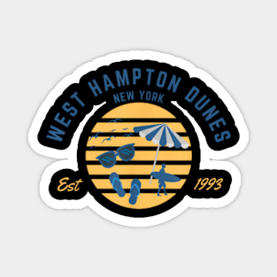 West  Summer Vibes Established 1993 Magnet