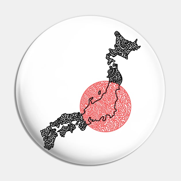 Japan - Land of the Rising Sun Pin by Naoswestvillage