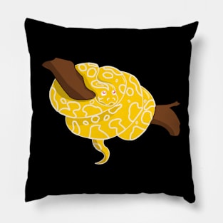 Albino Burese Python Pillow