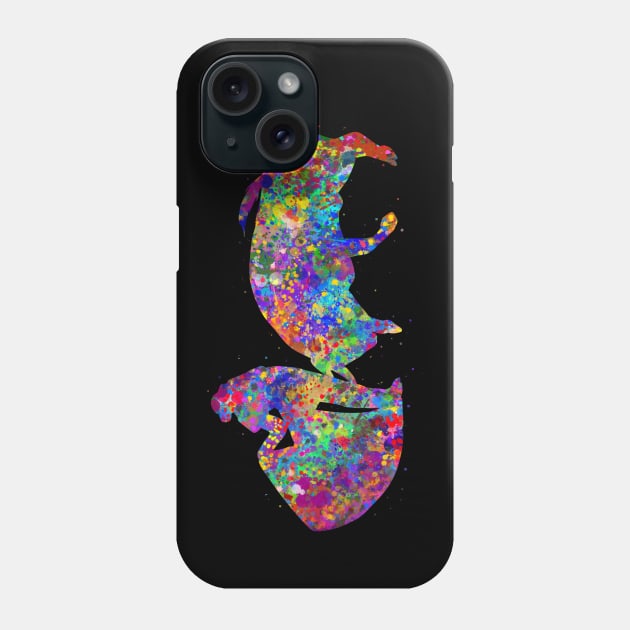 Matador watercolor Phone Case by Yahya Art