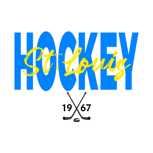 St louis hockey by Cahya. Id