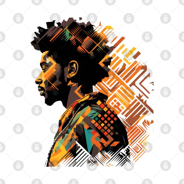 Afrocentric Man by Graceful Designs