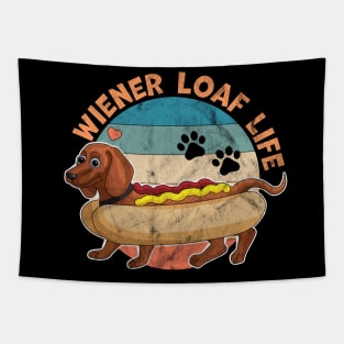 Wiener Loaf Life Dachshund Dog Tapestry