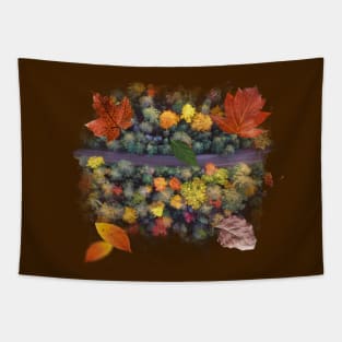 Autumn mood - Forest from above Tapestry