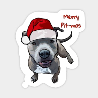 Merry Pitmas Magnet