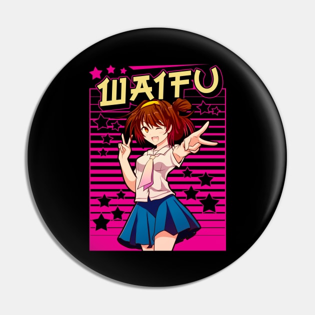 Cute Waifu Anime Girl Adorable Japanese Manga Pin by theperfectpresents