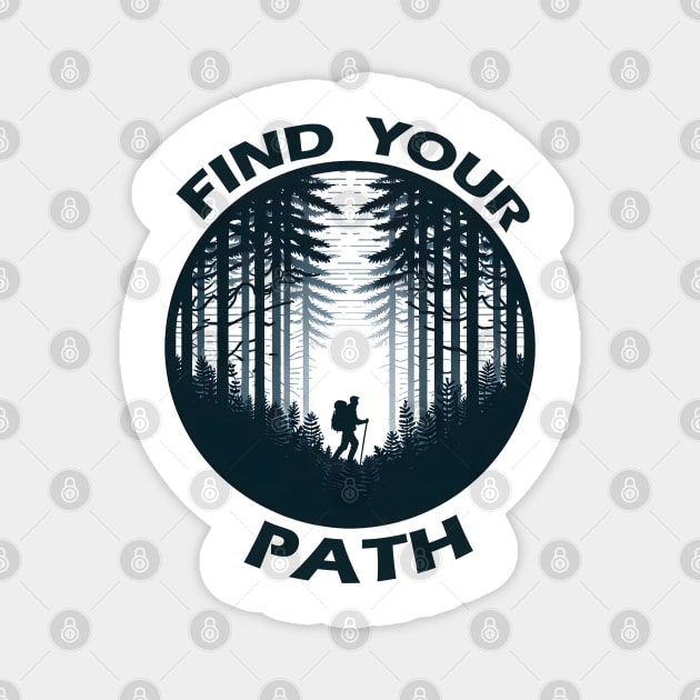 Find Your Path Magnet by MakerMind8.2