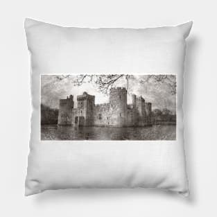 Bodiam Castle, East Sussex England Pillow