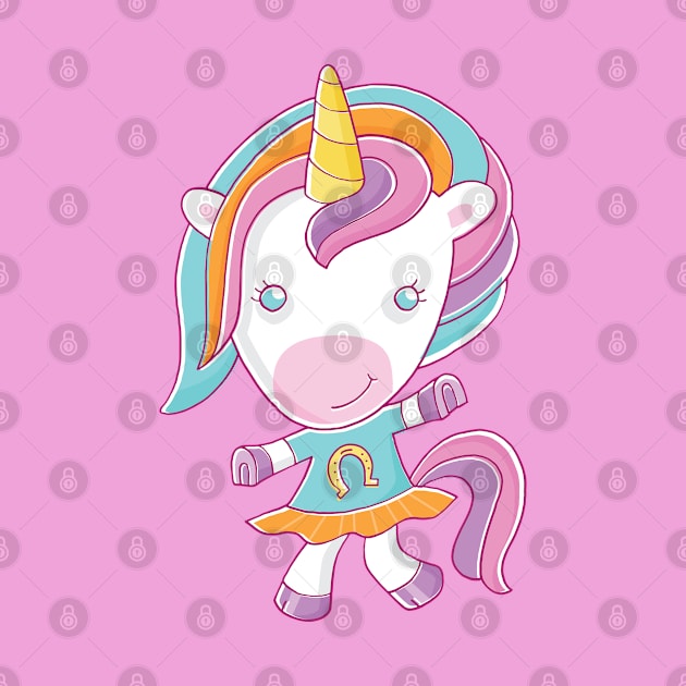 Cute Unicorn by vaughanduck