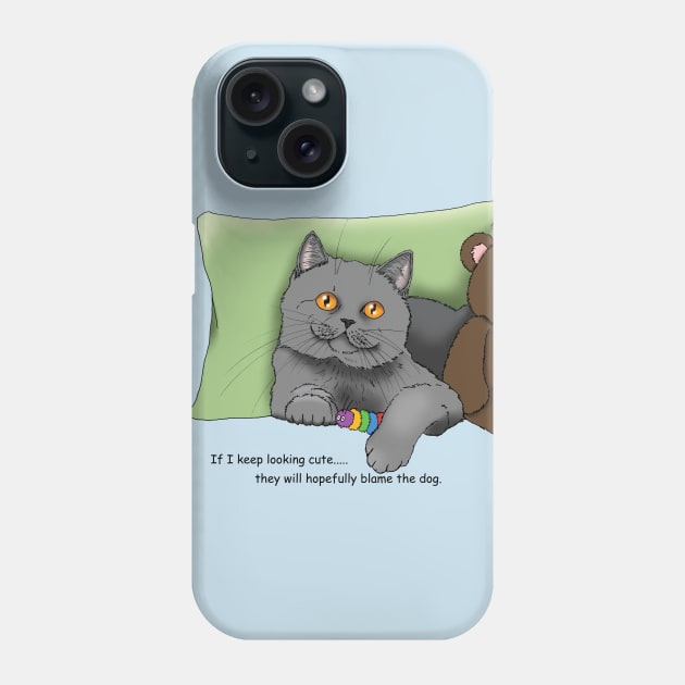 Looking Cute Phone Case by tigressdragon