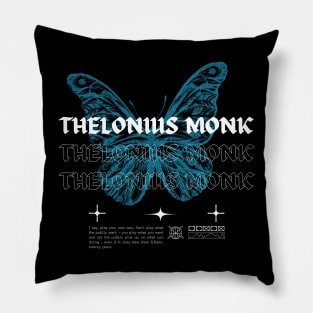 Thelonious Monk // Butterfly Pillow