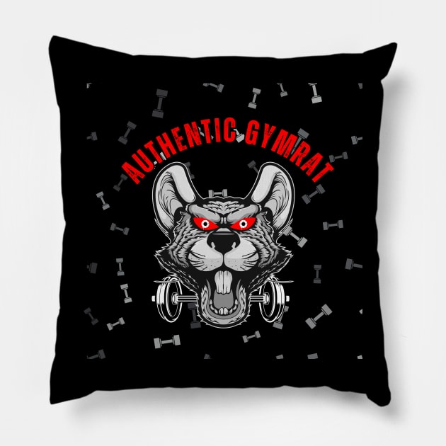 Gymrat Pillow by Studio468