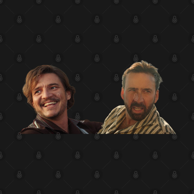 Pedro Pascal and Nicolas Cage meme - Pedro Pascal - T-Shirt