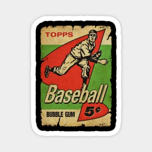 VINTAGE BASEBALL - TOPPS CARDS RETRO Magnet