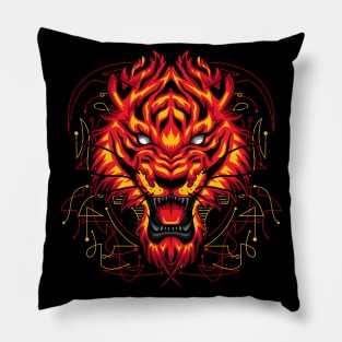 classic tiger design Pillow