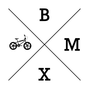 Hipster BMX Cross T-Shirt