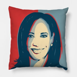 Kamala Harris Pop art Pillow