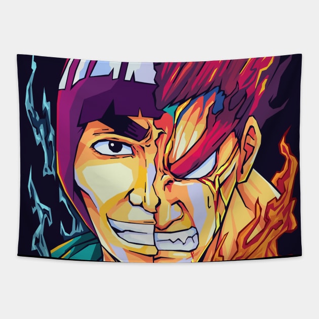 might guy pop art Tapestry by Kuli art