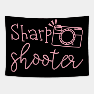 Sharp Shooter Camera Photography Tapestry